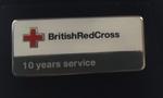 British Red Cross 10 Years Service Badge