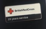 British Red Cross 25 Years Service Badge