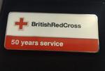 British Red Cross 50 Years Service Badge