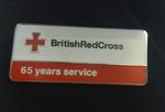 British Red Cross 65 Years Service Badge