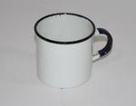 Tin mug, without lid