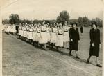 Photograph of an Inspection Parade of Northants/66
