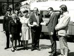 Photographs of the Presentation of a Convertible Minibus