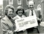 Photograph of a Cheque Presentation to the Royal Berkshire Hospital