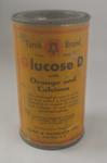 Empty tin of Torch Brand Glucose D with Orange and Calcium