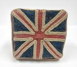 String box with a Union Jack design