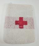 Flannel with Red Cross emblem
