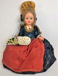 Doll wearing the national dress of Spain