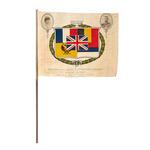 Souvenir flag of the Clara Butt-Rumford Concert at the Royal Albert Hall